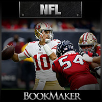 49ers at Texans Football Gambling Odds