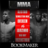 UFC on ESPN 7 Odds - Alistair Overeem vs. Jairzinho Rozenstruik