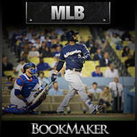 Milwaukee Brewers at Los Angeles Dodgers Spreads