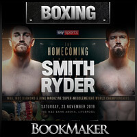 Callum Smith vs. John Ryder Boxing Betting Predictions