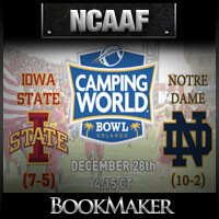 Camping World Bowl Odds – Notre Dame Fighting Irish vs. Iowa State Cyclones Odds Analysis