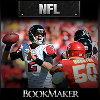 Chiefs at Falcons NFL Wagering Lines