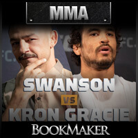UFC on ESPN+ 19 Odds - Cub Swanson vs. Kron Gracie Betting Picks