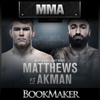 UFC 243 Picks - Jake Matthews vs. Rostem Akman