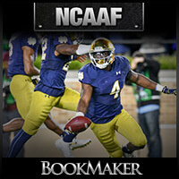 Notre Dame vs. Navy Football Gambling Odds