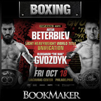 Boxing Odds - Oleksandr Gvozdyk vs. Artur Beterbiev Betting Preview