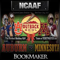 Outback Bowl Odds – Minnesota Golden Gophers vs. Auburn Tigers Odds Analysis