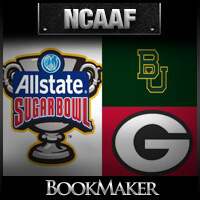 CFB Odds – Georgia Bulldogs vs. Baylor Bears – Sugar Bowl 