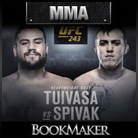 UFC 243 Odds - Tai Tuivasa vs. Sergey Spivak Betting Picks