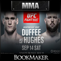 UFC Fight Night 158 Picks - Todd Duffee vs. Jeff Hughes