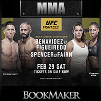 UFC on ESPN+ 27 Odds - Joe Benavidez vs. Deiveson Figueiredo