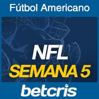 Apuestas Fútbol Americano NFL Semana 5