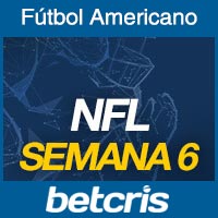 Apuestas Fútbol Americano NFL Semana 6