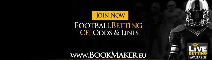 Cfl football betting lines odds