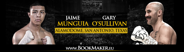 Jaime Munguia vs. Gary O’Sullivan Boxing Betting