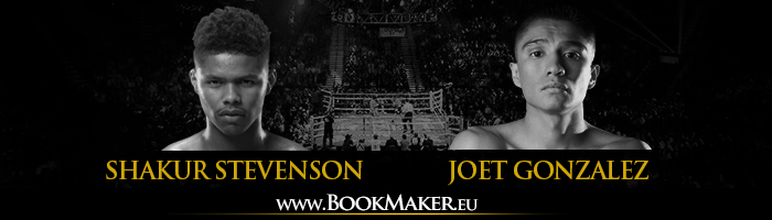 Joet Gonzalez vs. Shakur Stevenson Boxing Betting