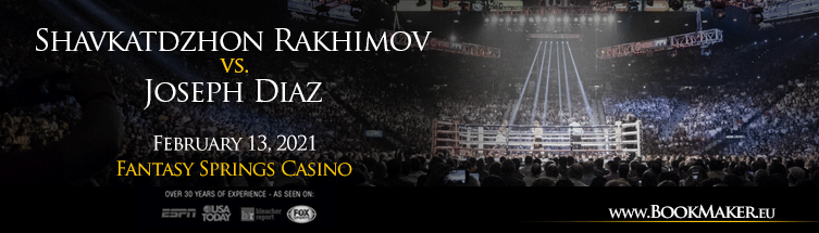 Joseph Diaz vs. Shavkatdzhon Rakhimov Boxing Odds