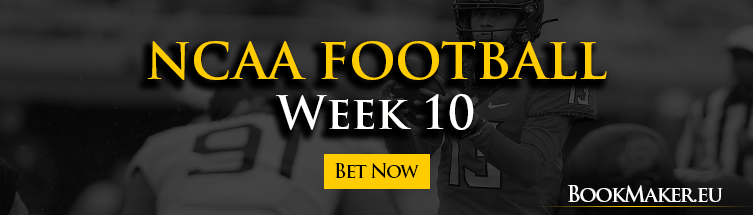 College Football Week 10 Betting Online - NCAA Football Odds