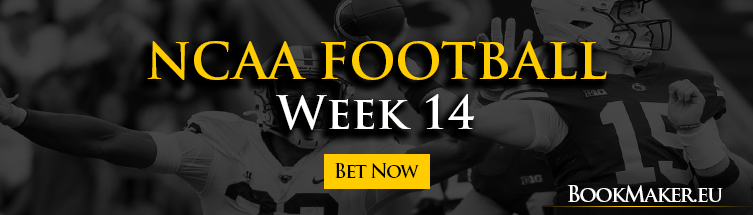 College Football Week 14 Betting Online - NCAA Football Odds