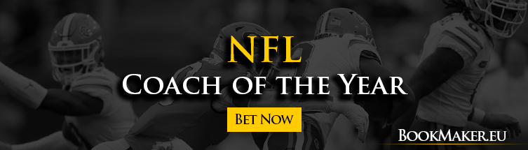 NFL Coach of the Year Odds, Tickets & Handle