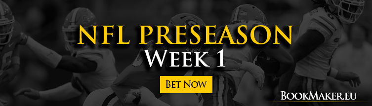 NFL Preseason Week 1 Odds - Football Betting Lines