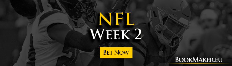 NFL Week 2 odds: Moneylines, point spreads, over/under