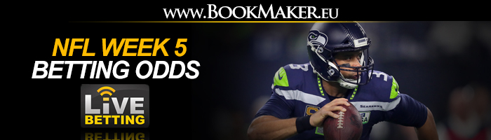 Nfl Week 5 Betting Odds 2019 Football Lines