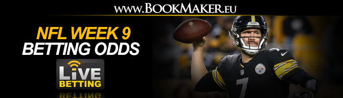 Nfl Week 9 Betting Odds 2019 Football Lines