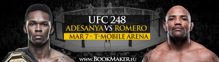 UFC 248 Adesanya vs Romero Betting