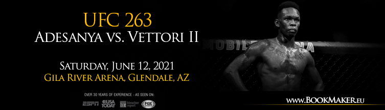 UFC 263: Adesanya vs. Vettori II Betting
