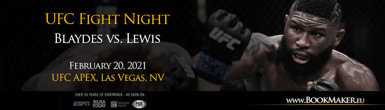 UFC Fight Night: Blaydes vs. Lewis Betting