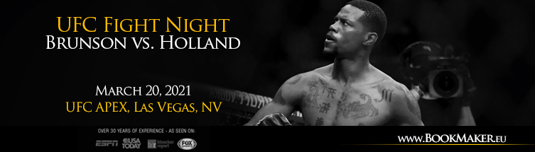 UFC Fight Night: Brunson vs. Holland Betting