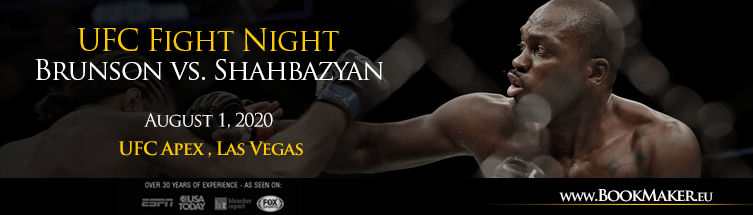 UFC Fight Night: Brunson vs. Shahbazyan Betting