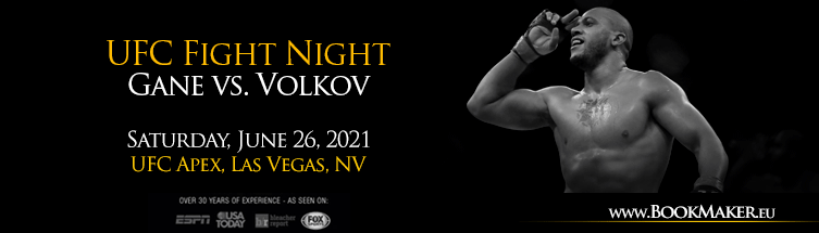 UFC Fight Night: Gane vs. Volkov Betting