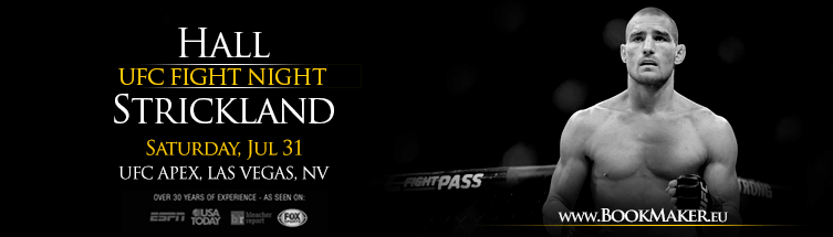 UFC Fight Night: Hall vs. Strickland Betting
