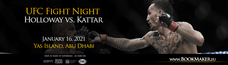UFC Fight Night: Holloway vs. Kattar Betting