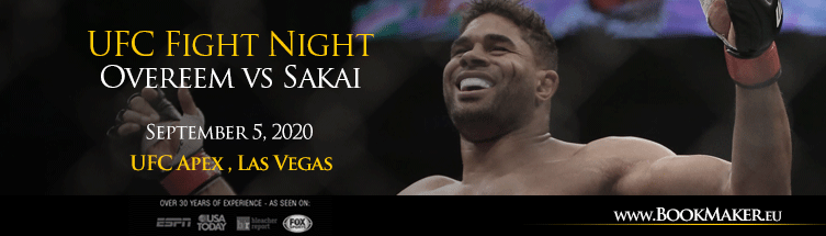UFC Fight Night: Overeem vs. Sakai Betting