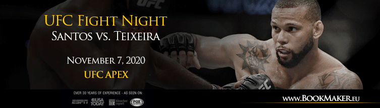 UFC Fight Night: Santos vs. Teixeira Betting