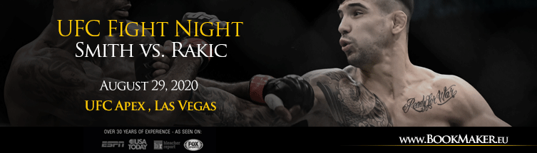 UFC Fight Night: Smith vs. Rakic Betting