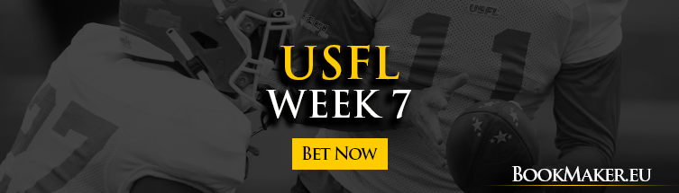 USFL Week 7 Betting - United States Football League Odds