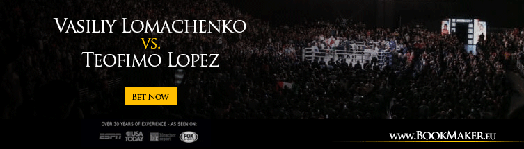 Vasiliy Lomachenko vs. Teofimo Lopez Boxing Odds