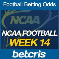 Week 14 College Football Betting Odds